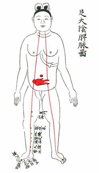 《产经》十脉图 