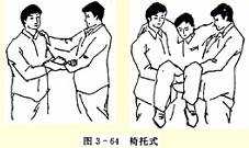 双人搬运——椅托式