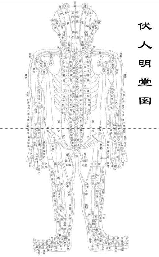 伏人明堂图